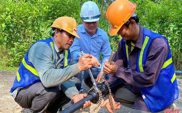 Hương Sơn nỗ lực hoàn thành tiêu chí nước sạch trong xây dựng nông thôn mới