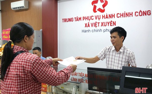 Nỗ lực gỡ khó, vận hành thông suốt trung tâm hành chính công cấp xã