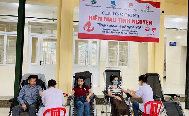 Hà Tĩnh tiếp tục đẩy mạnh công tác vận động hiến máu tình nguyện trên địa bàn tỉnh 