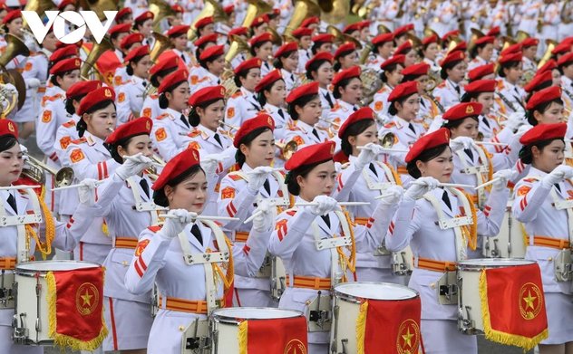 Hơn 16.300 cán bộ, chiến sĩ tổng hợp luyện diễu binh mừng Quốc khánh 2/9