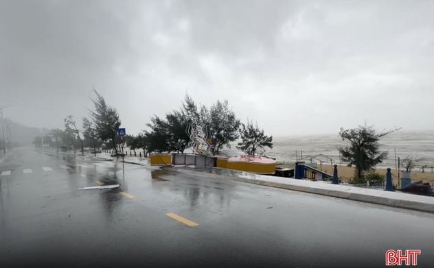 Bão số 5 dự báo gây ngập lụt nhiều nơi tại Hà Tĩnh 