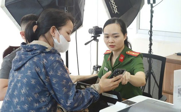 Hà Tĩnh: 13 điểm cấp thẻ căn cước sau sáp nhập đơn vị hành chính