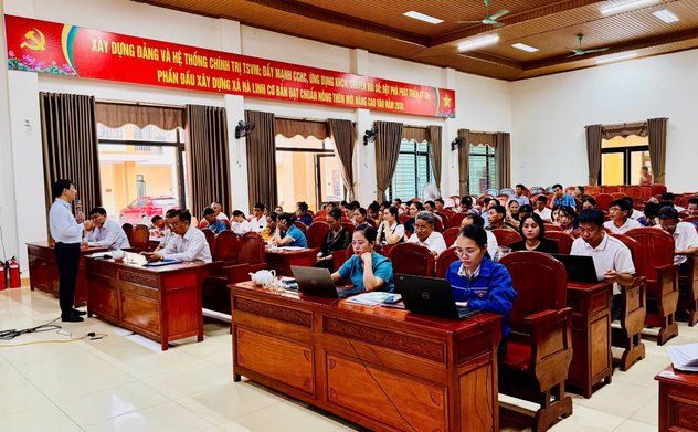 Đẩy mạnh công tác nâng cao kỹ năng chuyển đổi số trên địa bàn xã Hà Linh