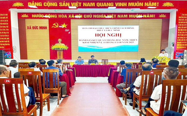 Xã Đức Minh tăng tốc về đích mục tiêu BHYT năm 2025 