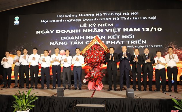 Hội Doanh nghiệp Doanh nhân Hà Tĩnh tại Hà Nội: Kết nối nâng tầm cùng phát triển 