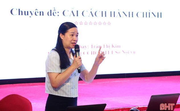 Hà Tĩnh góp ý về Bộ Tiêu chí xác định chỉ số cải cách hành chính cấp xã