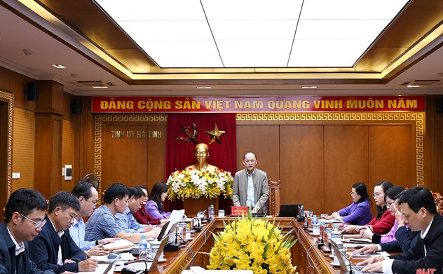 Tiếp tục hoàn thiện quy định danh mục vị trí, chức danh lãnh đạo các cấp ở Hà Tĩnh