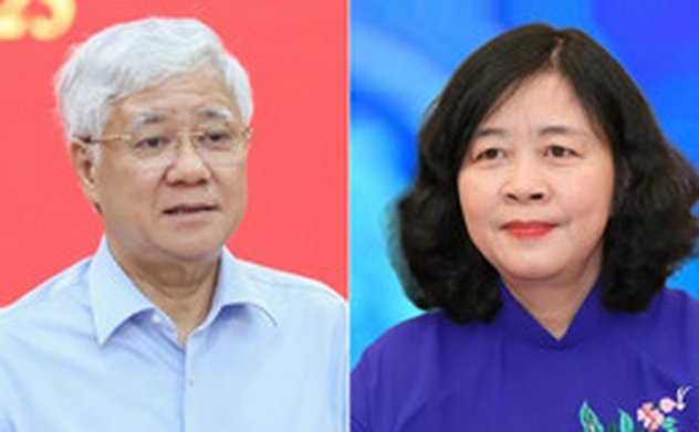 Ông Đỗ Văn Chiến làm Phó Bí thư Thường trực Đảng ủy Quốc hội, bà Bùi Thị Minh Hoài làm Bí thư Đảng ủy MTTQ