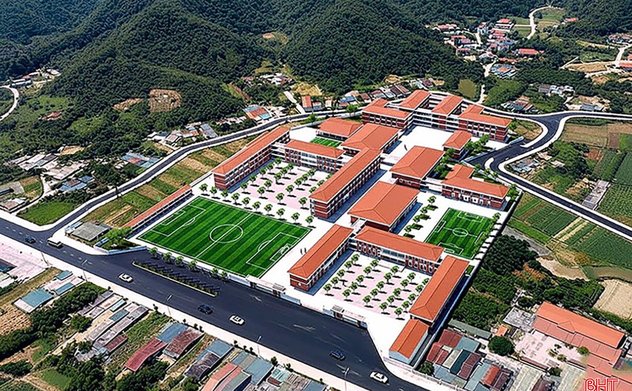 Hà Tĩnh tham gia lễ khởi công đồng loạt 100 trường học vùng biên trên toàn quốc 