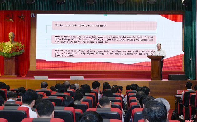 Hà Tĩnh quán triệt các chuyên đề quan trọng, dự thảo Chương trình hành động thực hiện Nghị quyết Đại hội Đảng bộ tỉnh lần thứ XX