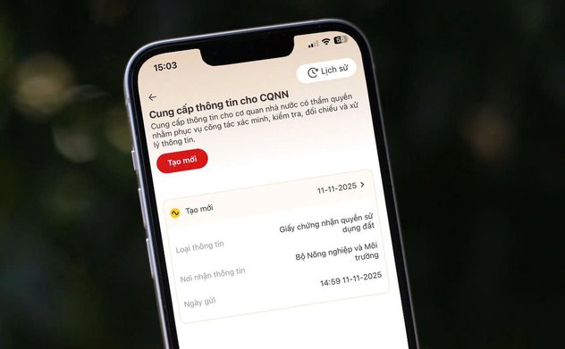 Hướng dẫn 3 bước nộp “sổ đỏ” trên VNeID, góp phần làm sạch dữ liệu đất đai
