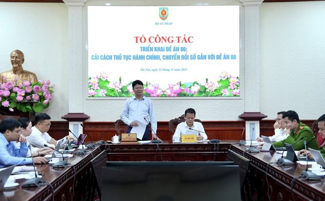 Tập trung nguồn lực phát triển các cơ sở dữ liệu trọng yếu của ngành Tư pháp