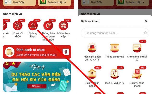 Cách khai báo thông tin sổ đỏ qua ứng dụng VNeID